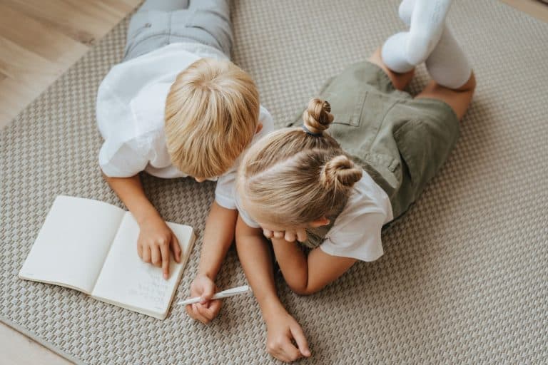 Kids on a carpet